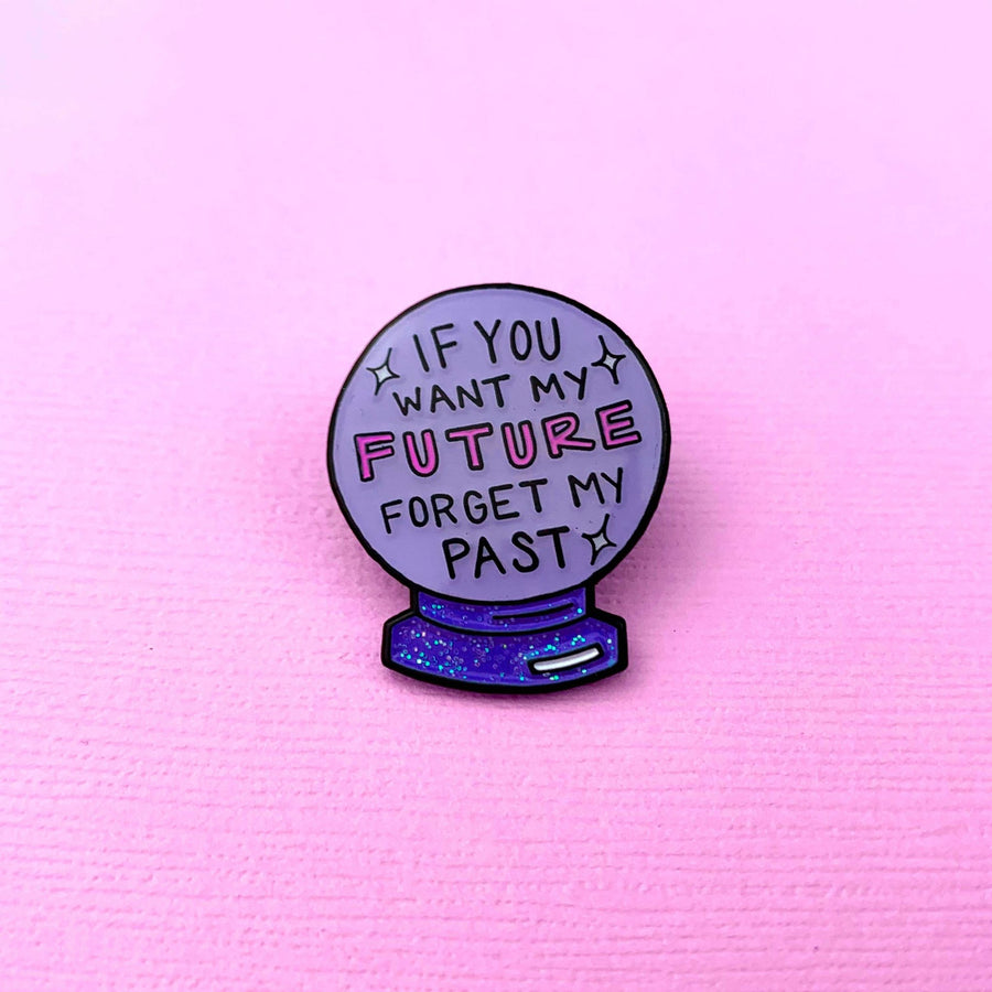 Band of Weirdos - Forget My Past Enamel Pin - Gypsy's Graveyard, LLC