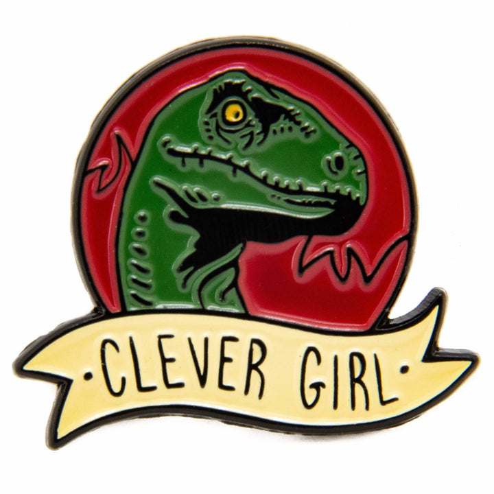 Ectogasm - "Clever Girl" Jurassic Park Enamel Pin - Gypsy's Graveyard, LLC