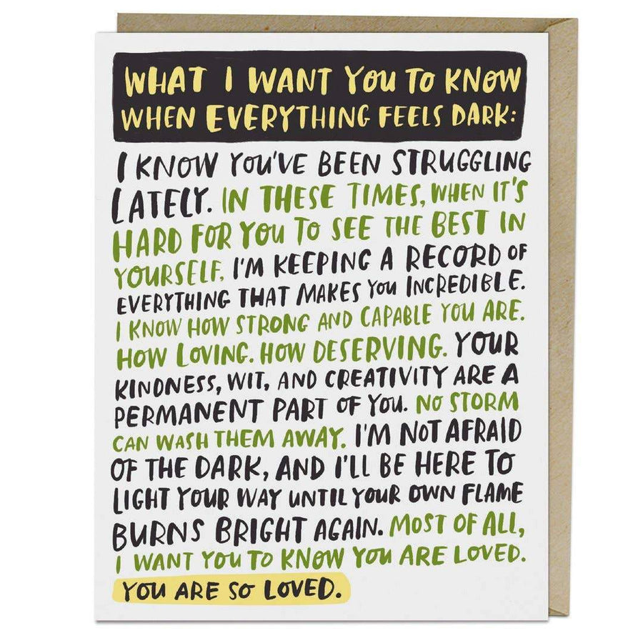 Emily McDowell No Good Card for This Empathy Card