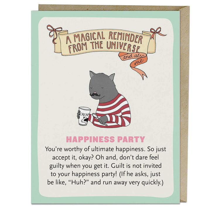 Emily McDowell & Friends - Happiness Party Affirmators! Greeting Card - Gypsy's Graveyard, LLC