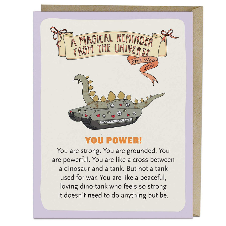 Emily McDowell & Friends - You Power Affirmators! Greeting Card - Gypsy's Graveyard, LLC