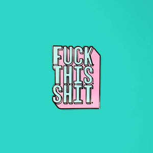 Holly Oddly - Enamel Pin, Fuck this shit - Gypsy's Graveyard, LLC