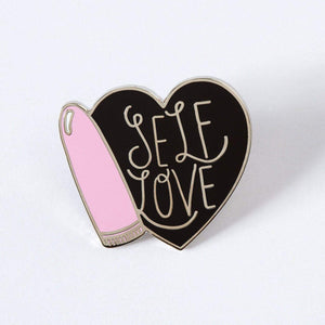 Punky Pins - Self Love Enamel Pin - Gypsy's Graveyard, LLC