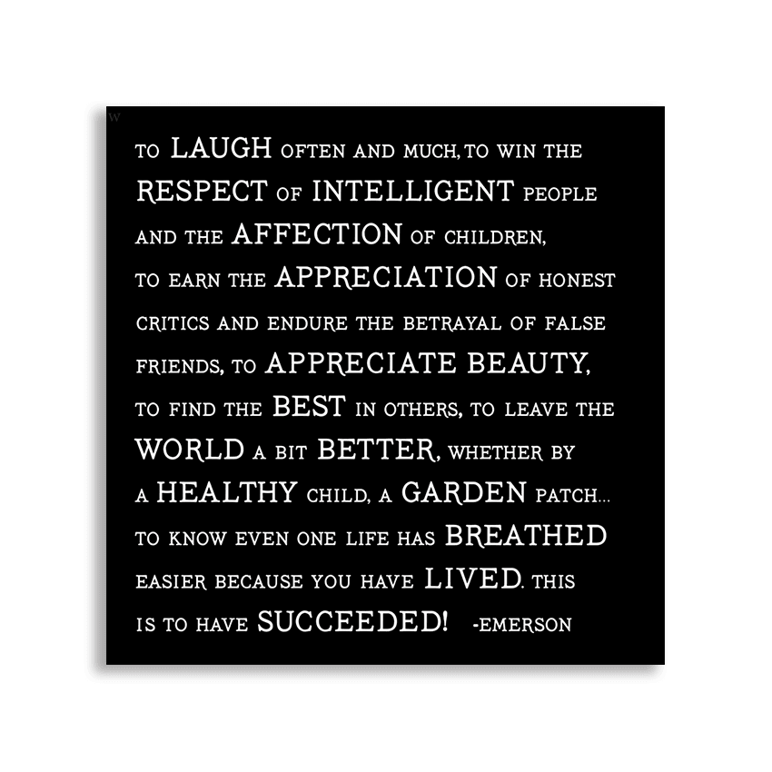 Quotable - Magnets - To Laugh Often (Ralph Waldo Emerson) - Gypsy's Graveyard, LLC