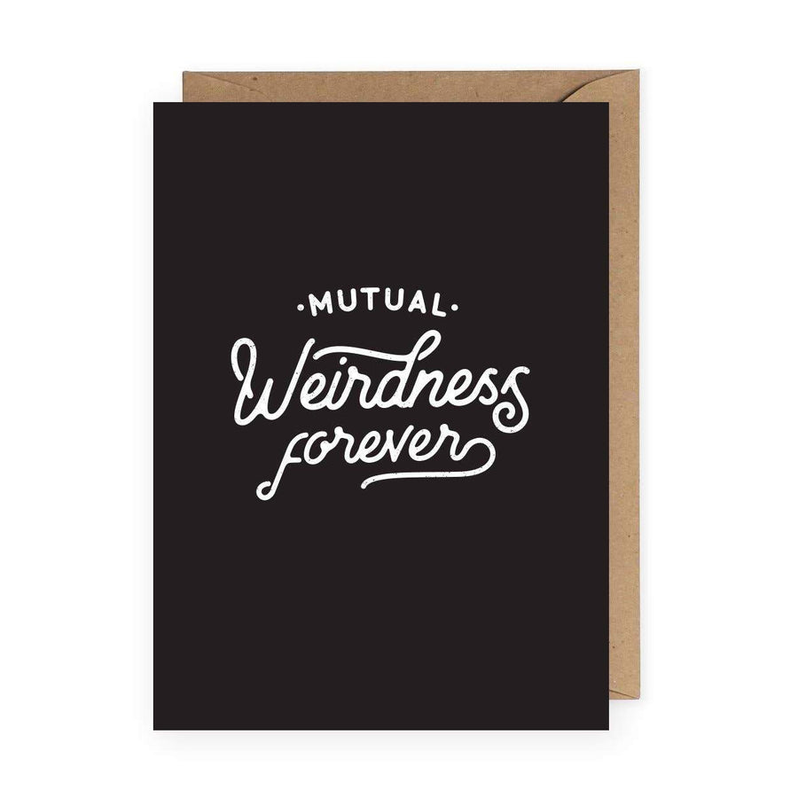 The Anastasia Co - Mutual Weirdness Forever Greeting Card - Gypsy's Graveyard, LLC