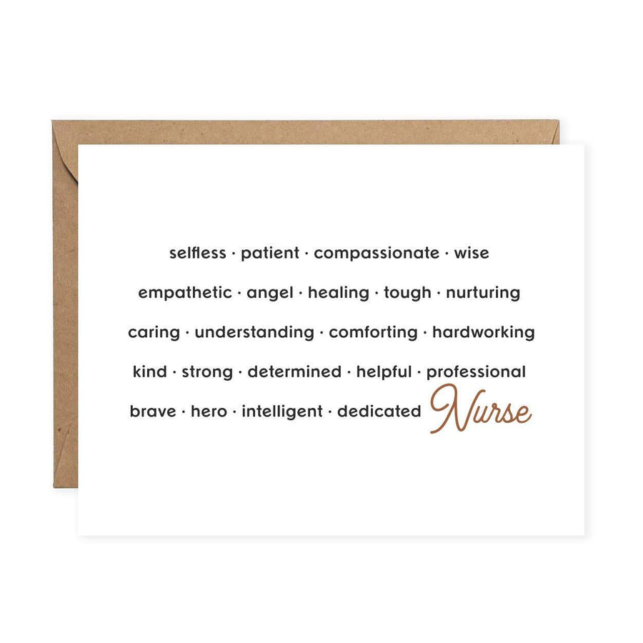 The Anastasia Co - Nurse Appreciation Card - Gypsy's Graveyard, LLC